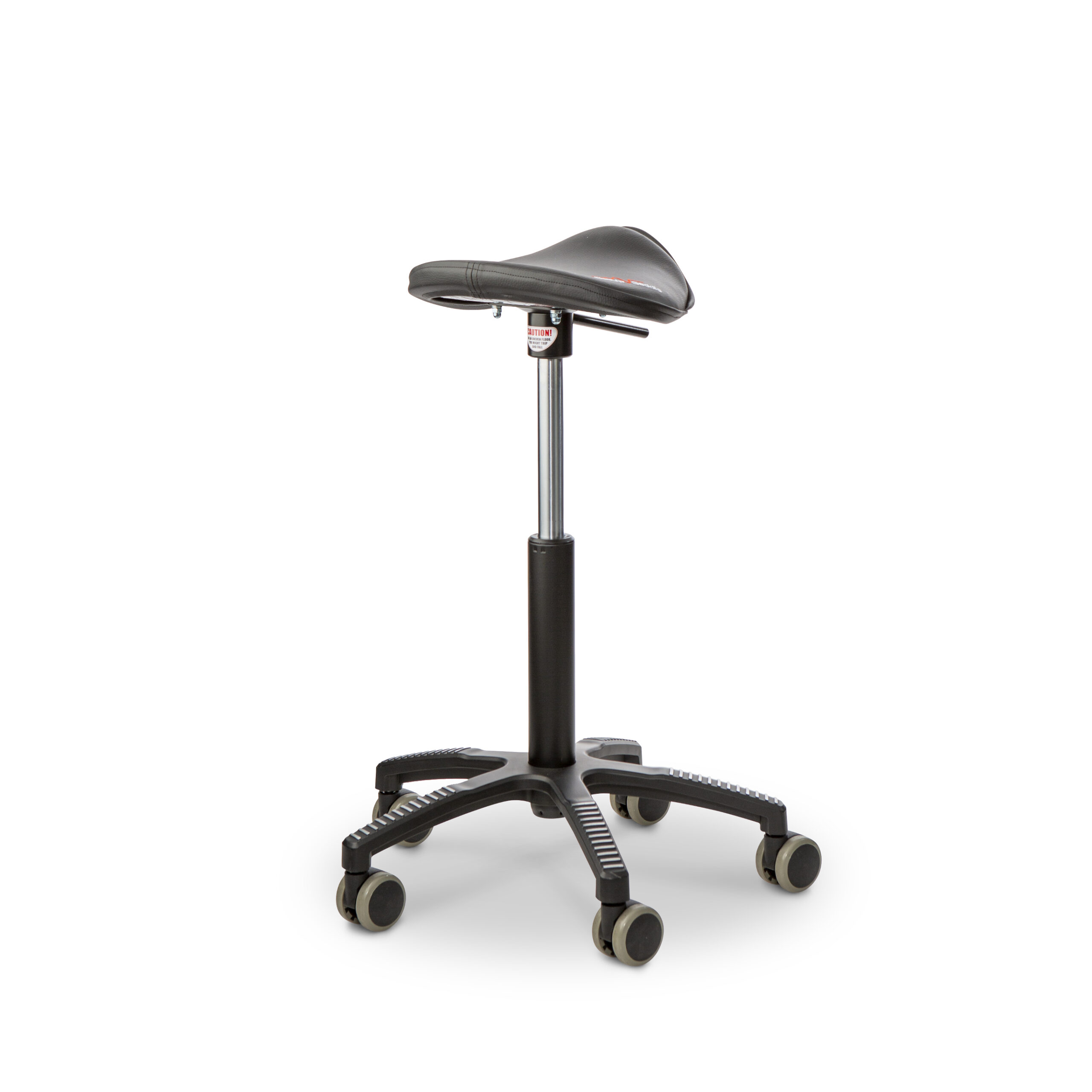 Kenson getupsaddle chair, black kunstskinn - Bilde 3