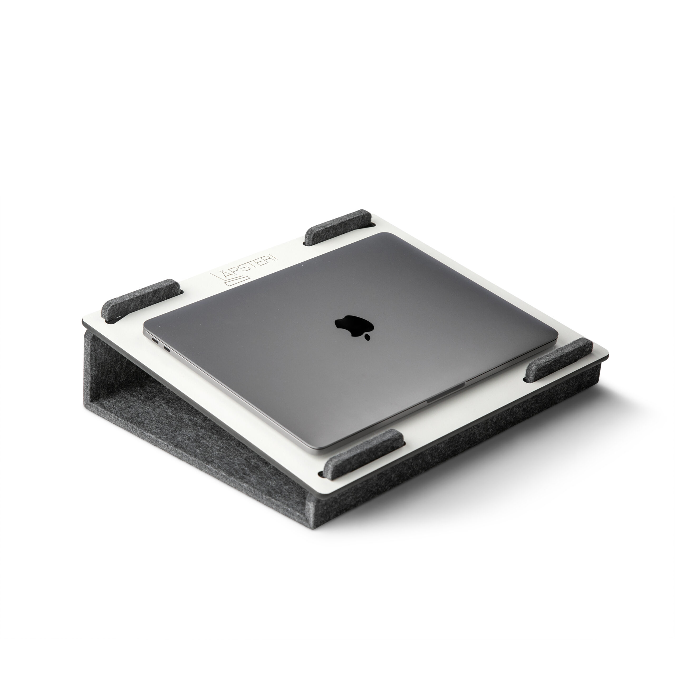 Kenson læpsteri laptop stand, white - Bilde 4