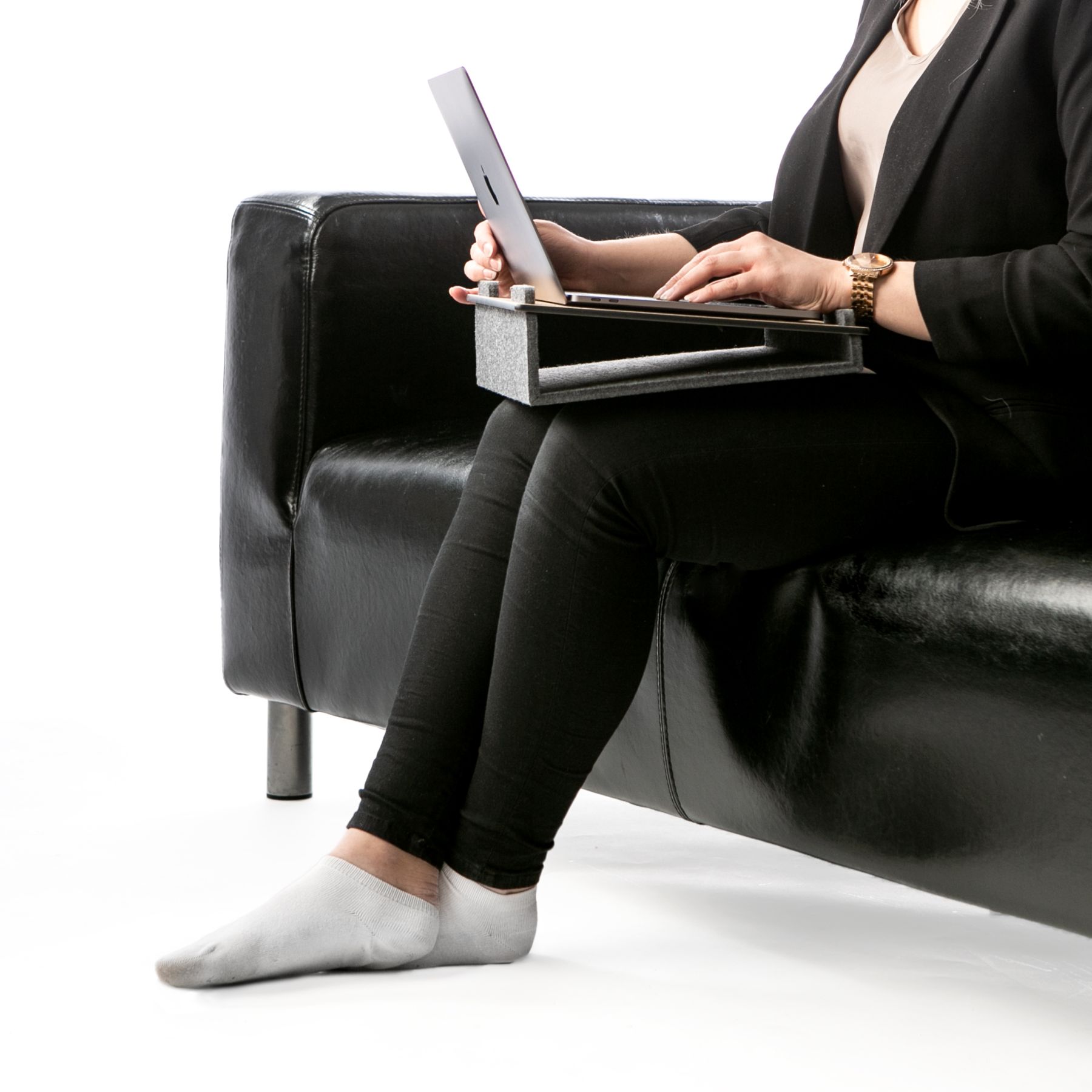 Kenson læpsteri laptop stand, oak - Bilde 11