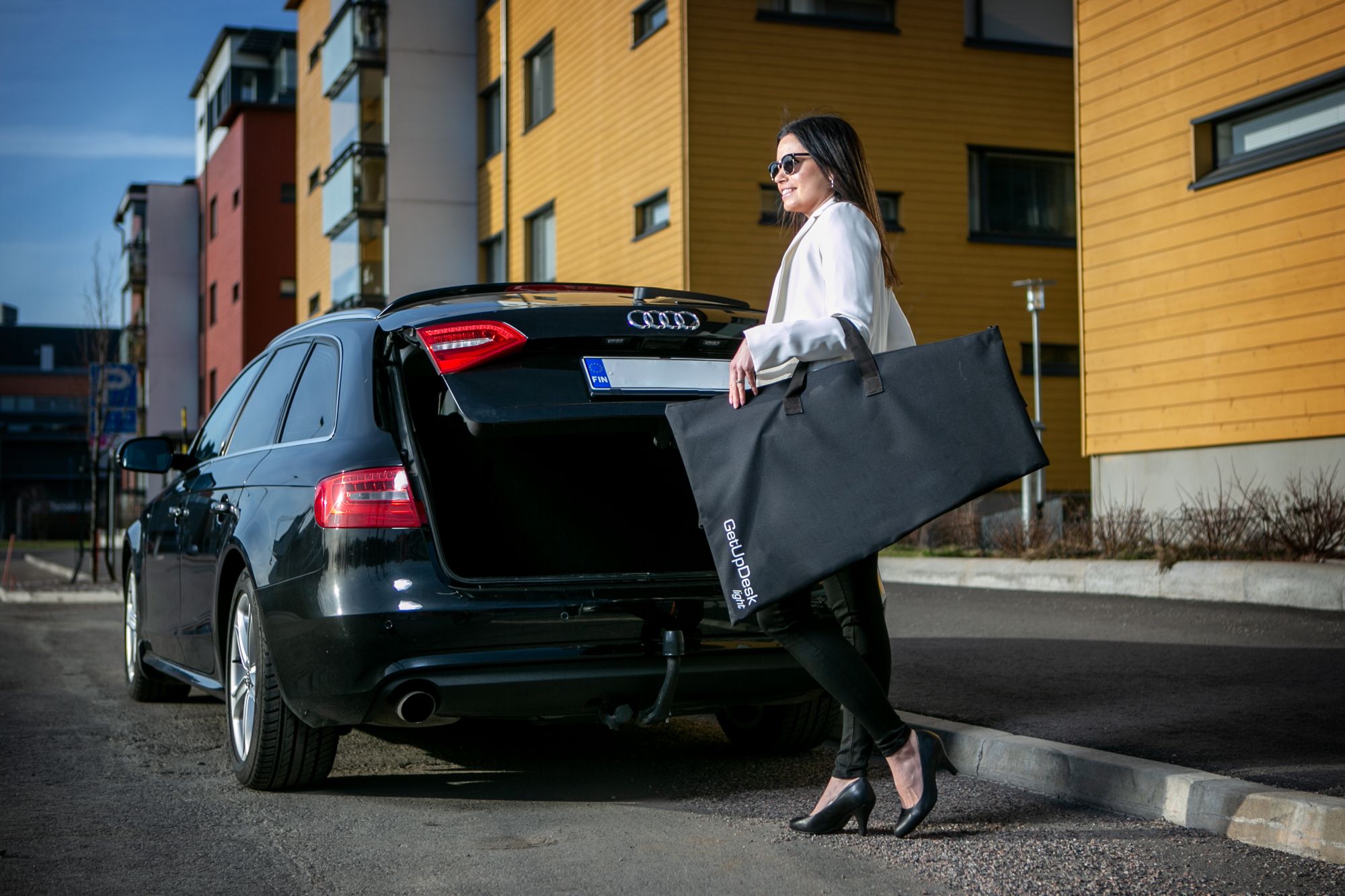 Kenson getupdesk light carry bag, black - Bilde 4