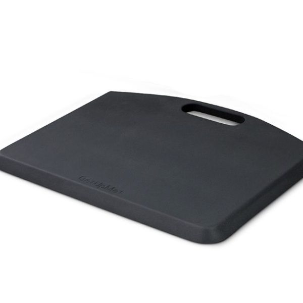 Kenson getupmat workstation mat with carrying handle, grey