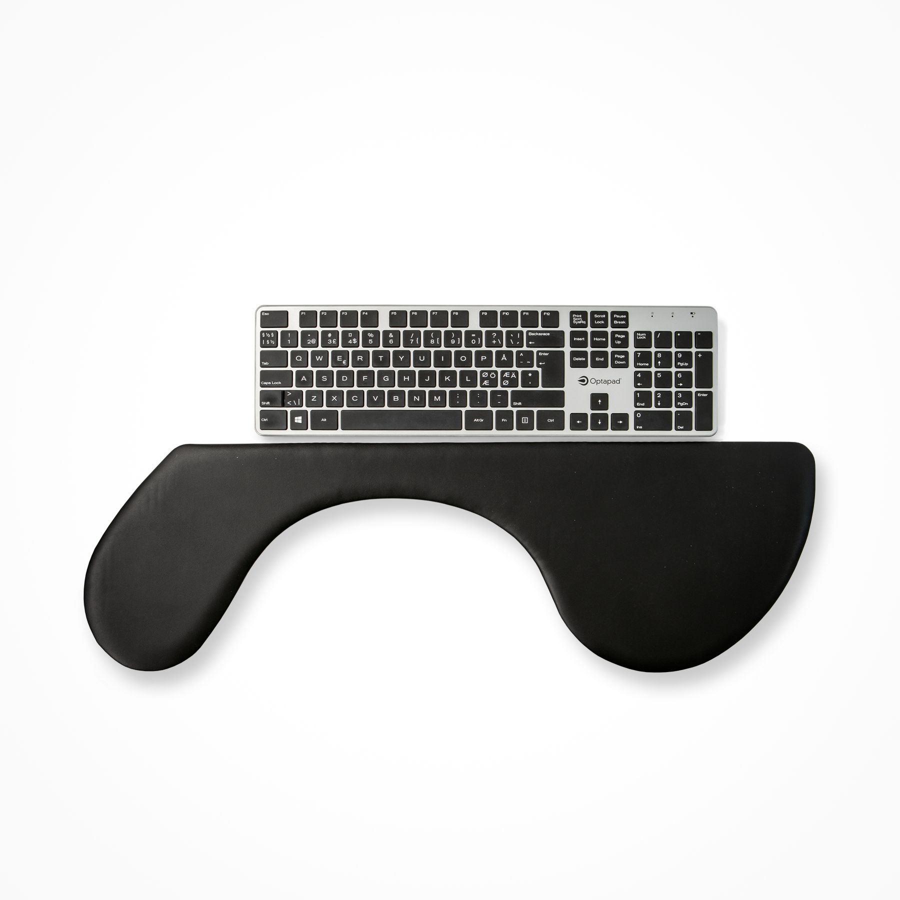 Kenson underarmstøtte pro ultra slim 67 cm, kunstskinn - Bilde 2