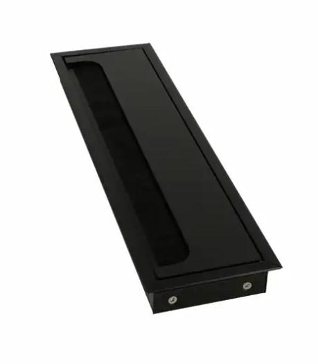 Kabellukke -arbeidsbord, sort