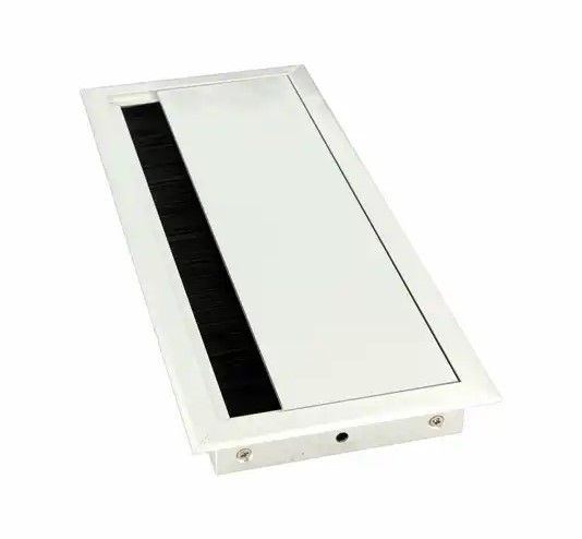 Kabellukke -arbeidsbord, sølv