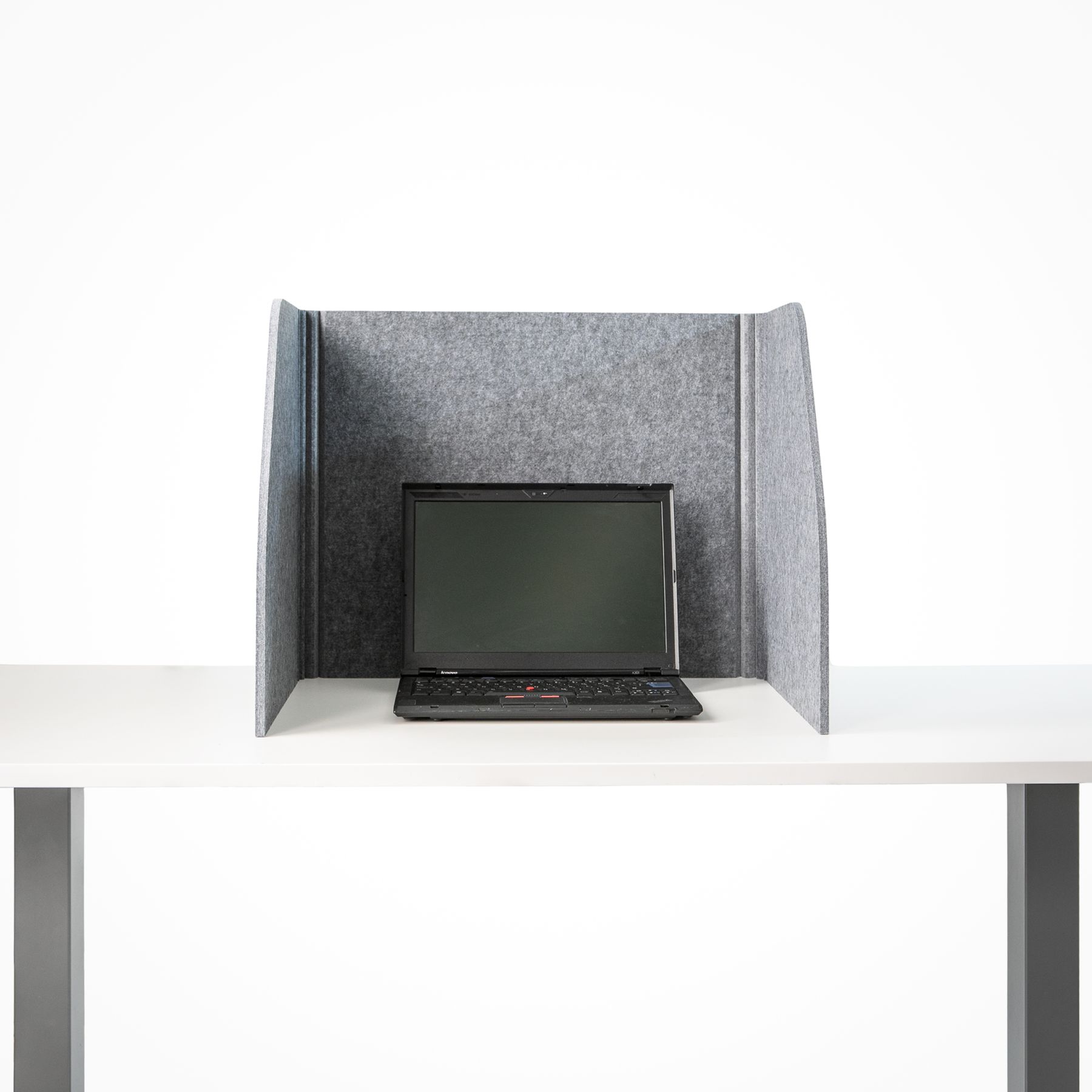 Kenson table top foldable table screen, grey - Bilde 2