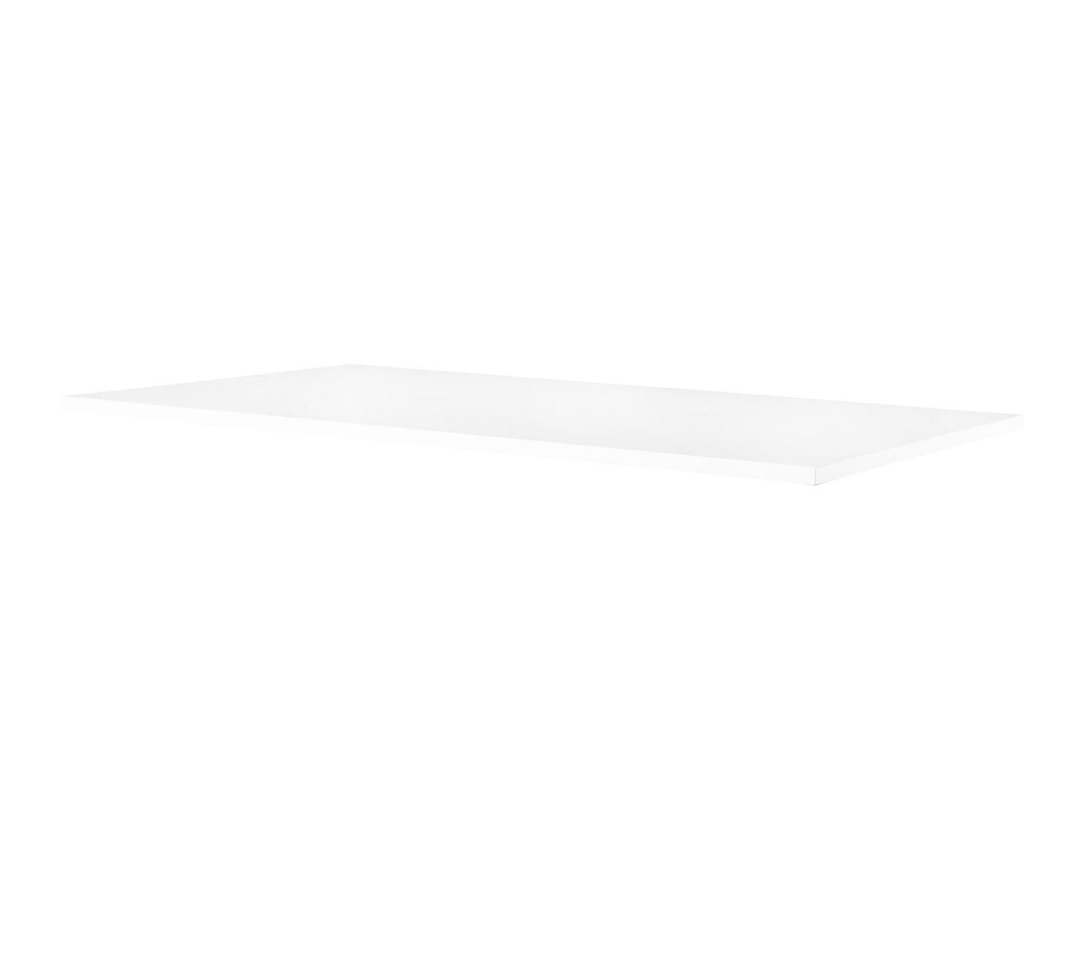 Compact table top 200x80 cm.white