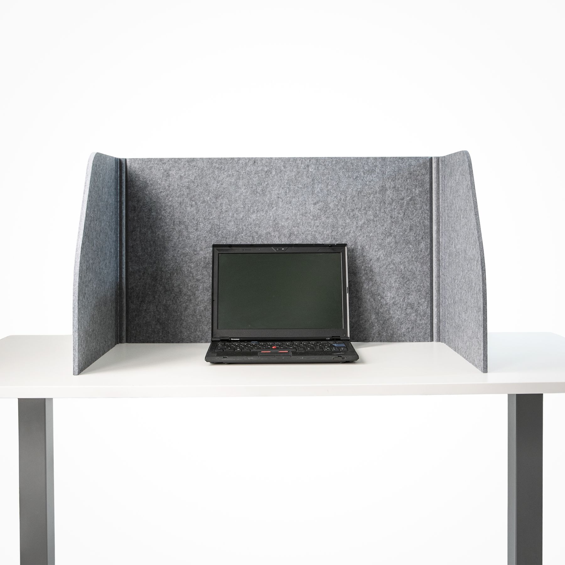 Kenson table top foldable table screen, grey - Bilde 2