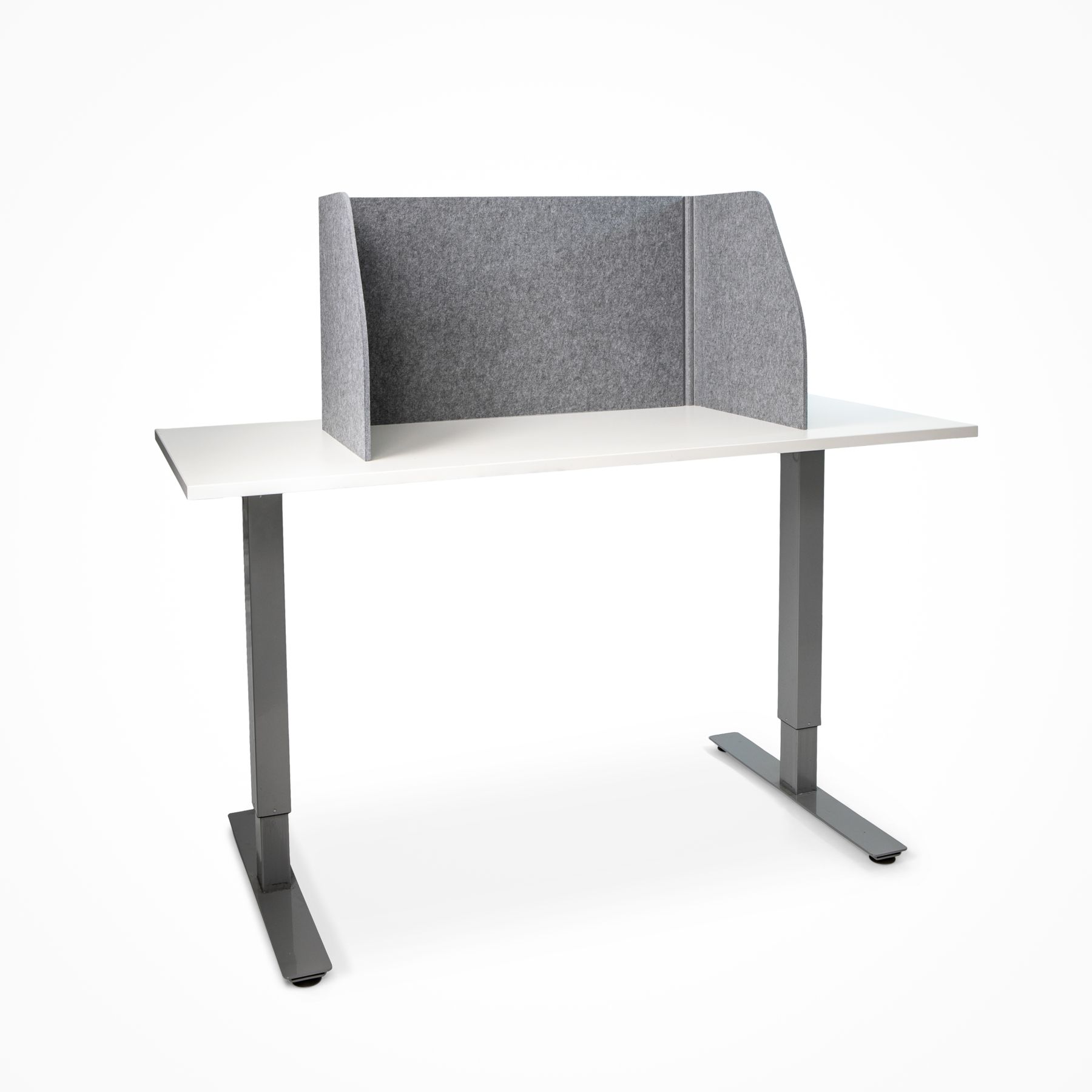 Kenson table top foldable table screen, grey - Bilde 3