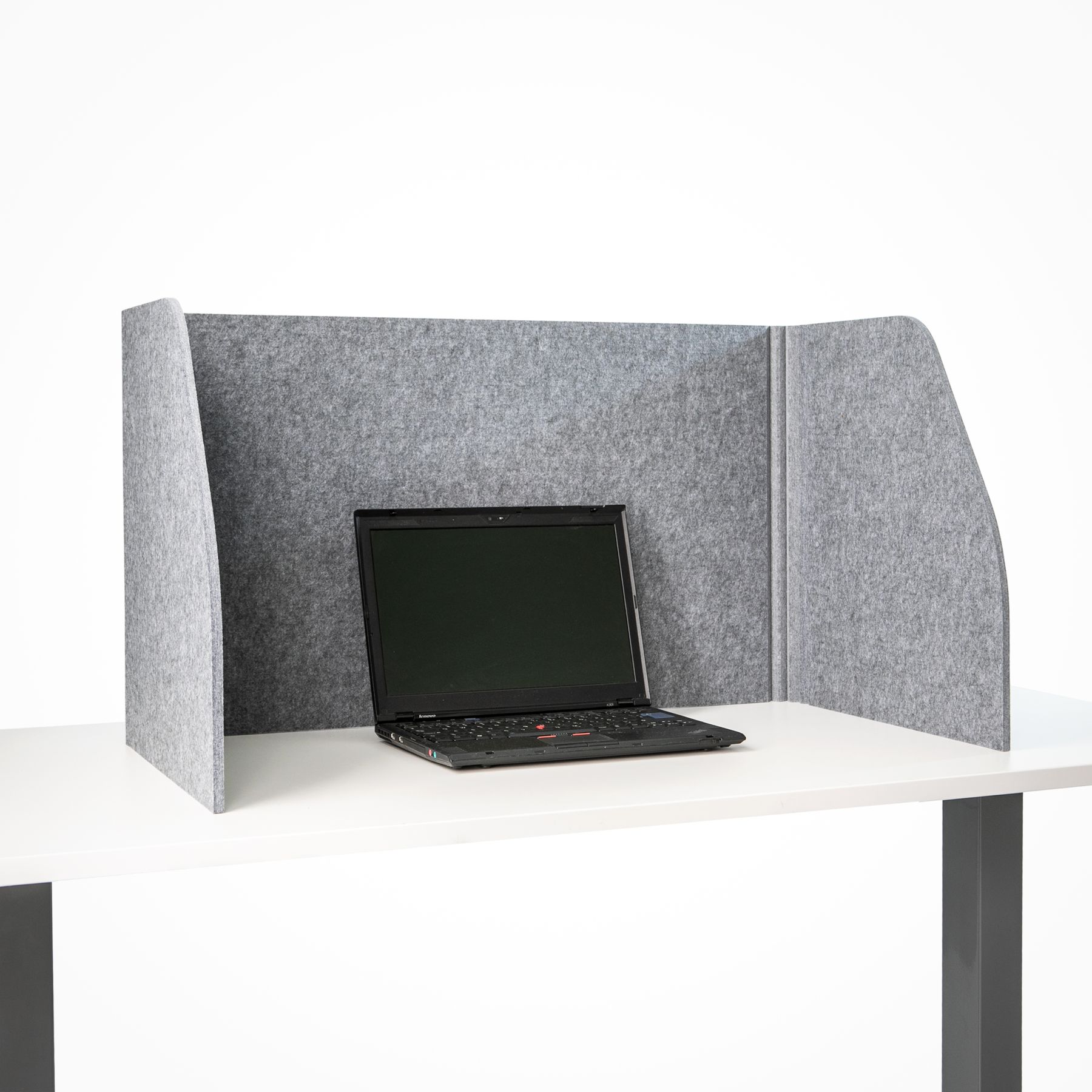 Kenson table top foldable table screen, grey - Bilde 4