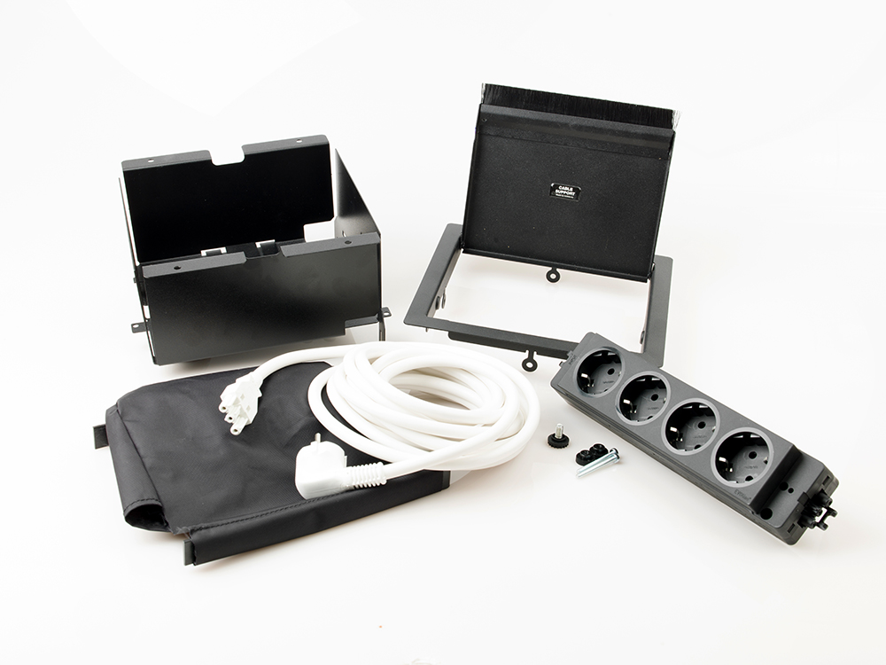 Kenson cable support mini- pakke, sort - Bilde 9