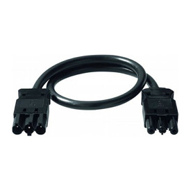 Skjøtekabel GST18, 1 m. sort