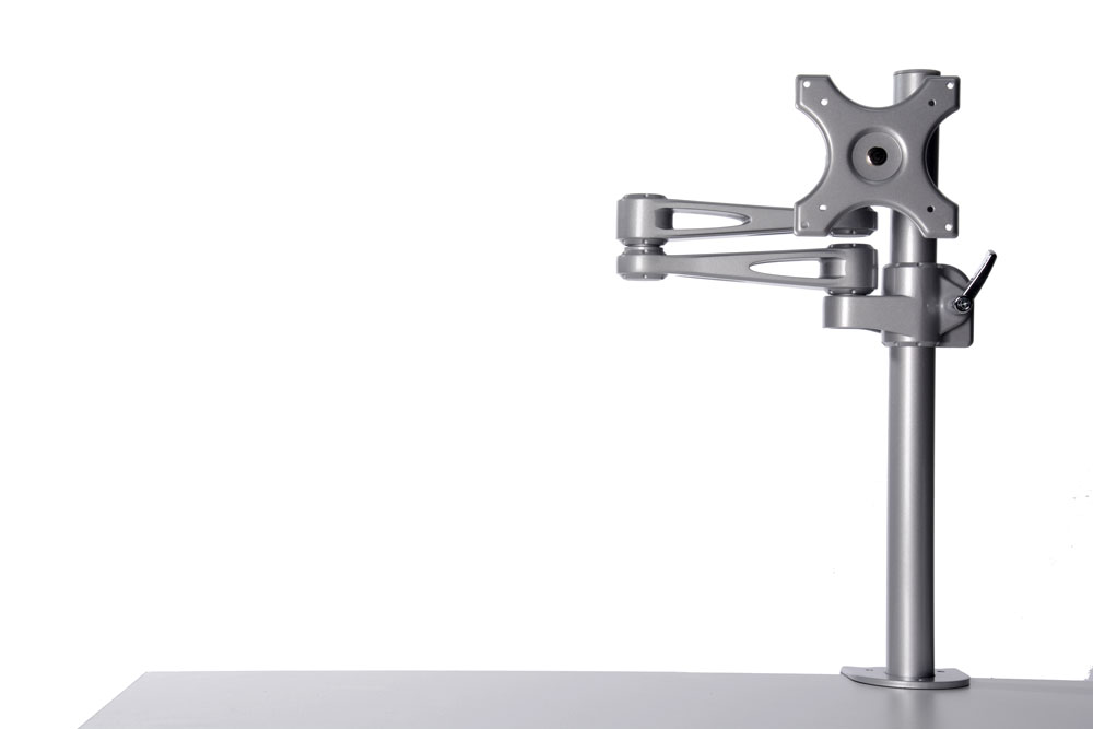 Kenson monitor arm pole mount 7220a silver - Bilde 10