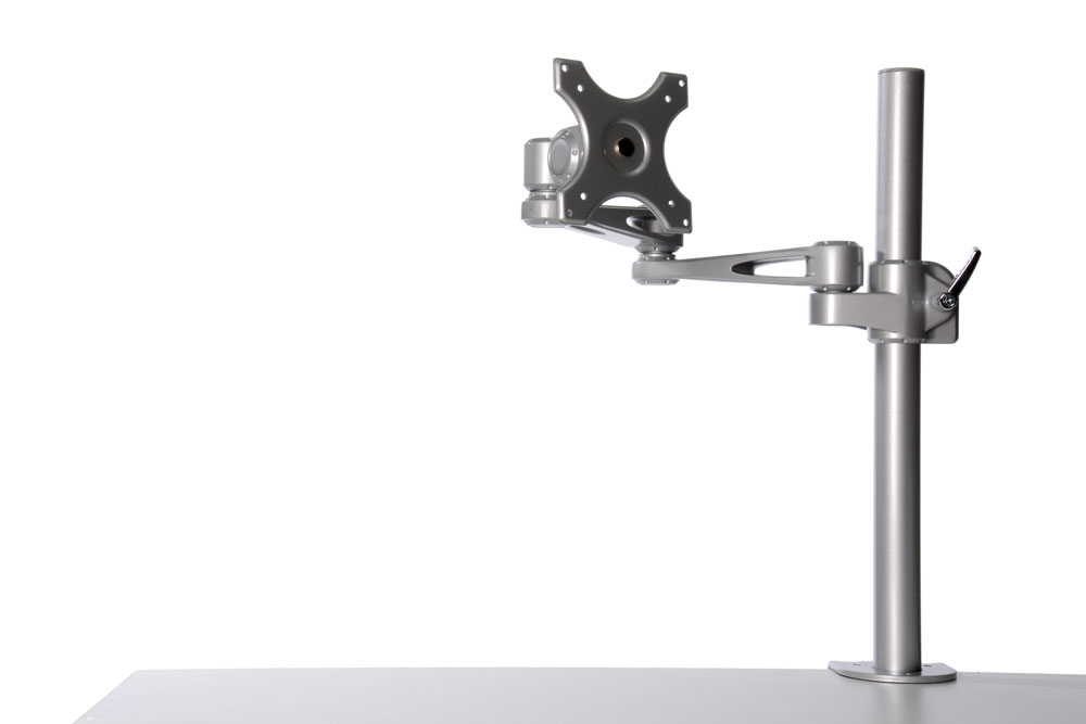 Kenson monitor arm pole mount 7220a silver - Bilde 8
