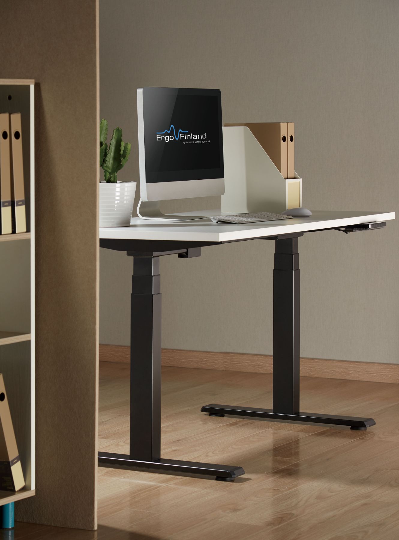 Kenson getupdesk duo electric frame, black - Bilde 11