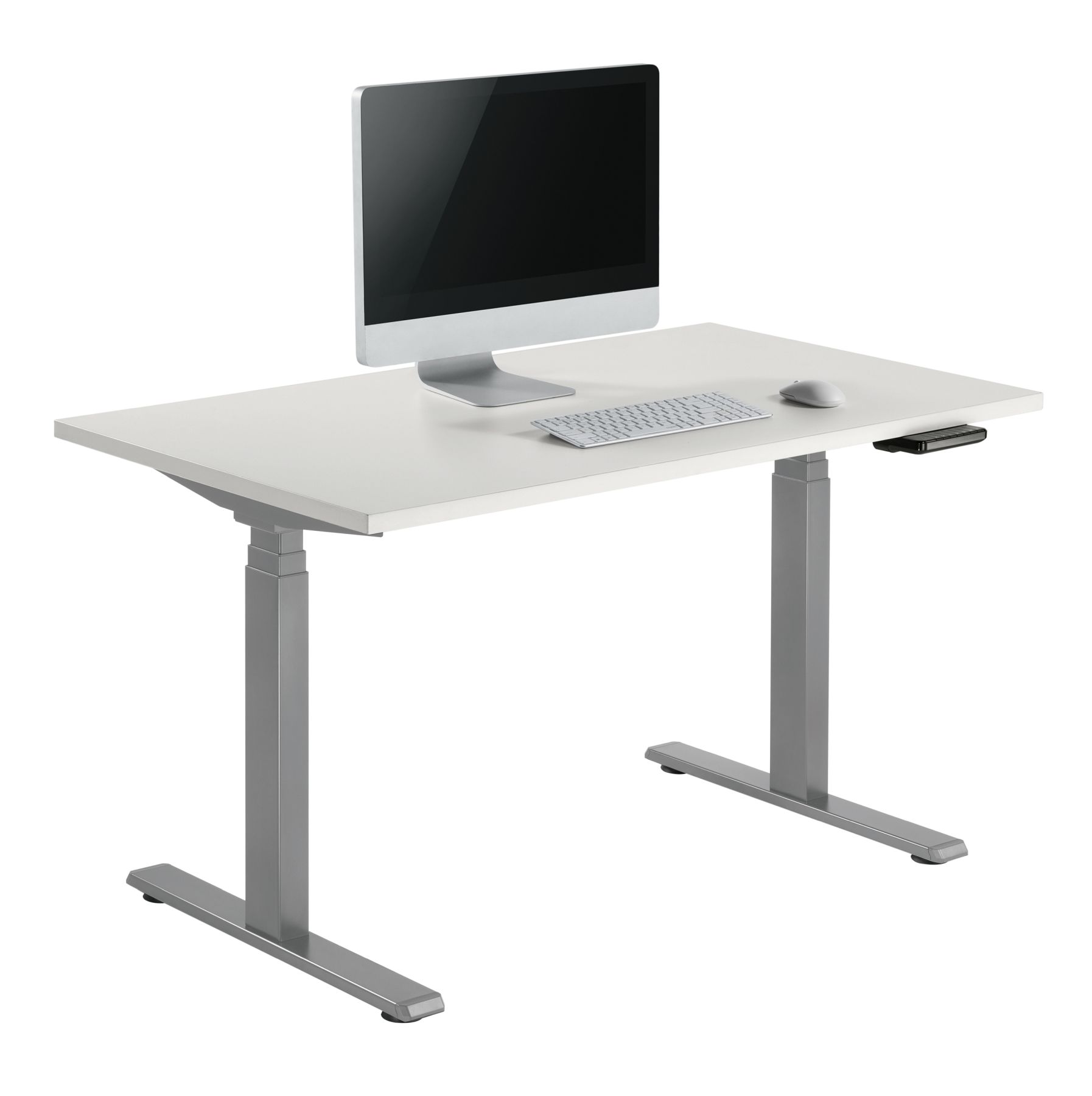 Kenson getupdesk duo electric frame, grey - Bilde 9
