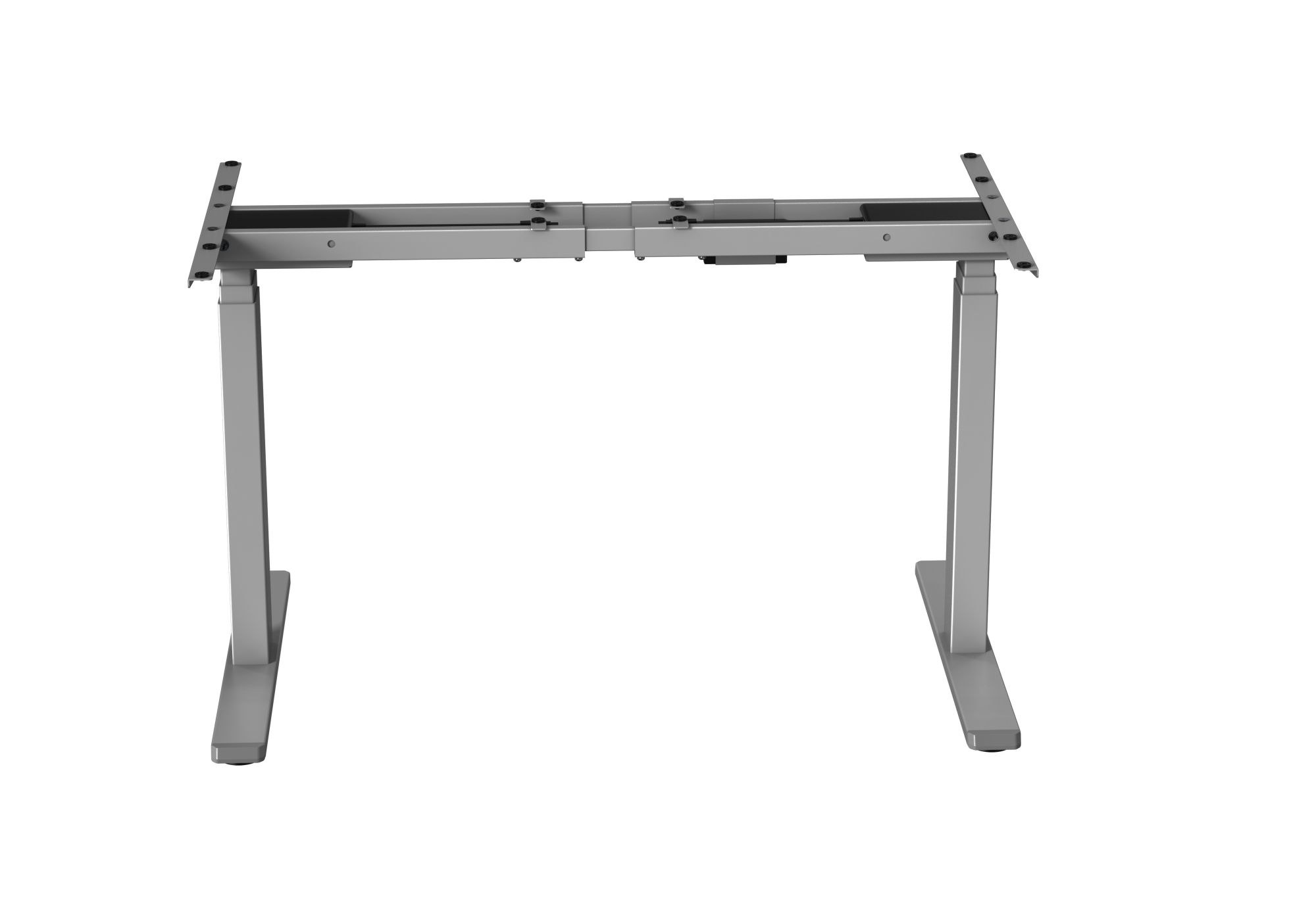 Kenson getupdesk duo electric frame, grey - Bilde 2