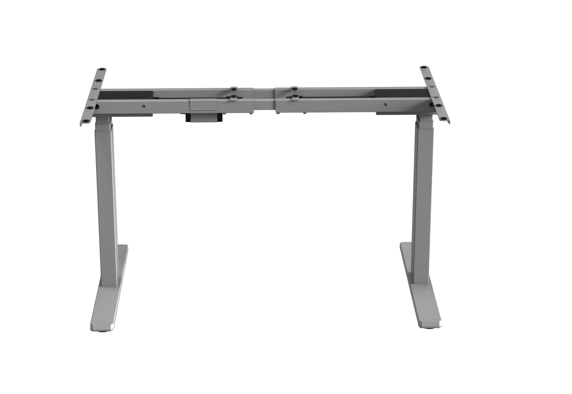 Kenson getupdesk duo electric frame, grey - Bilde 3