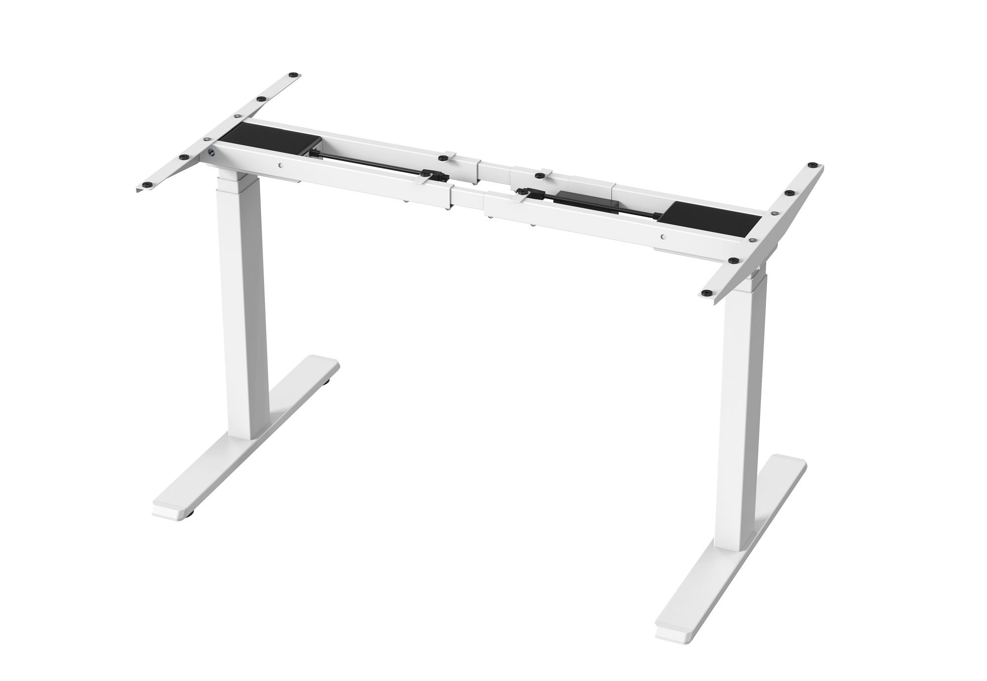 Kenson getupdesk duo electric frame, white - Bilde 2