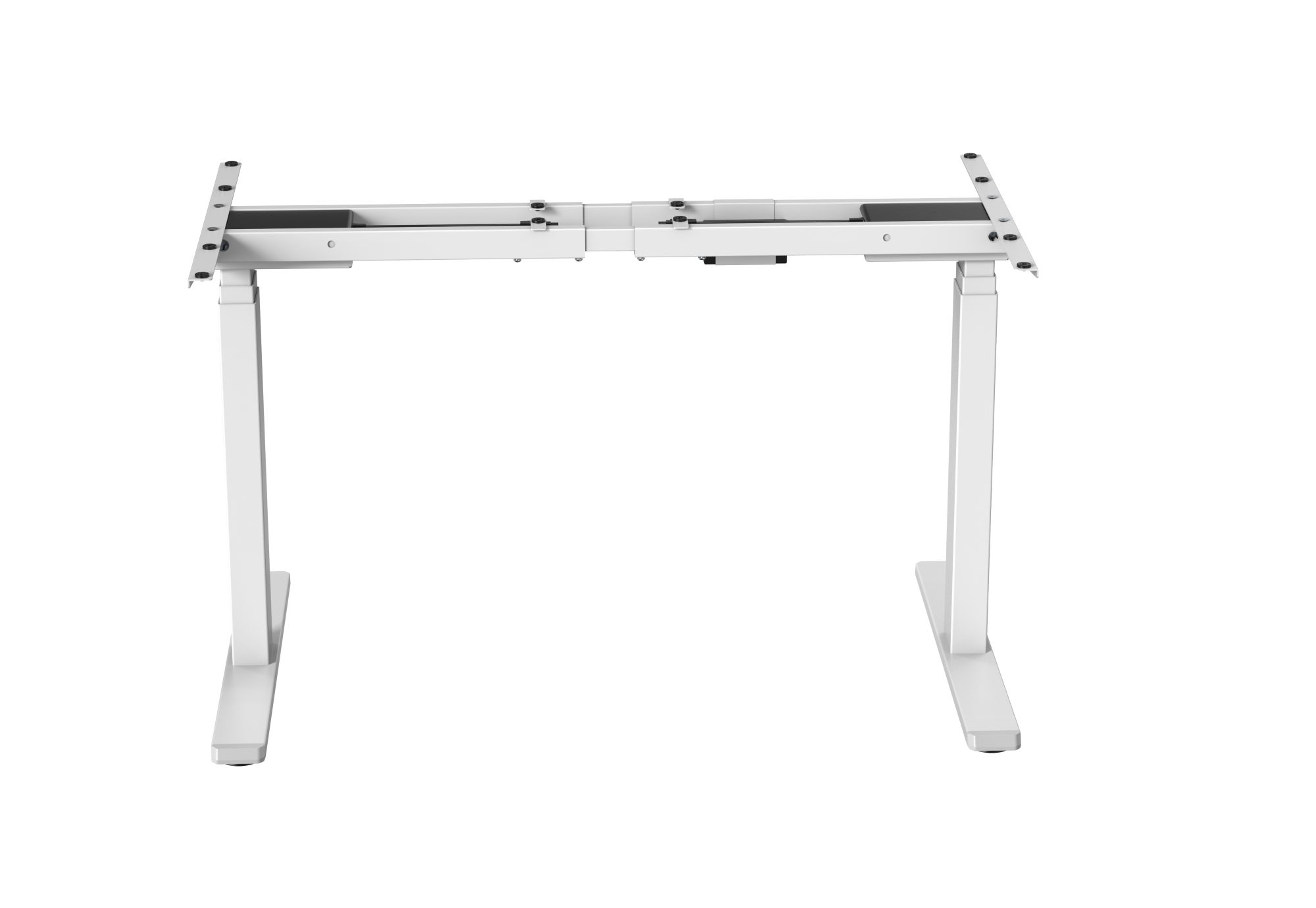 Kenson getupdesk duo electric frame, white - Bilde 3