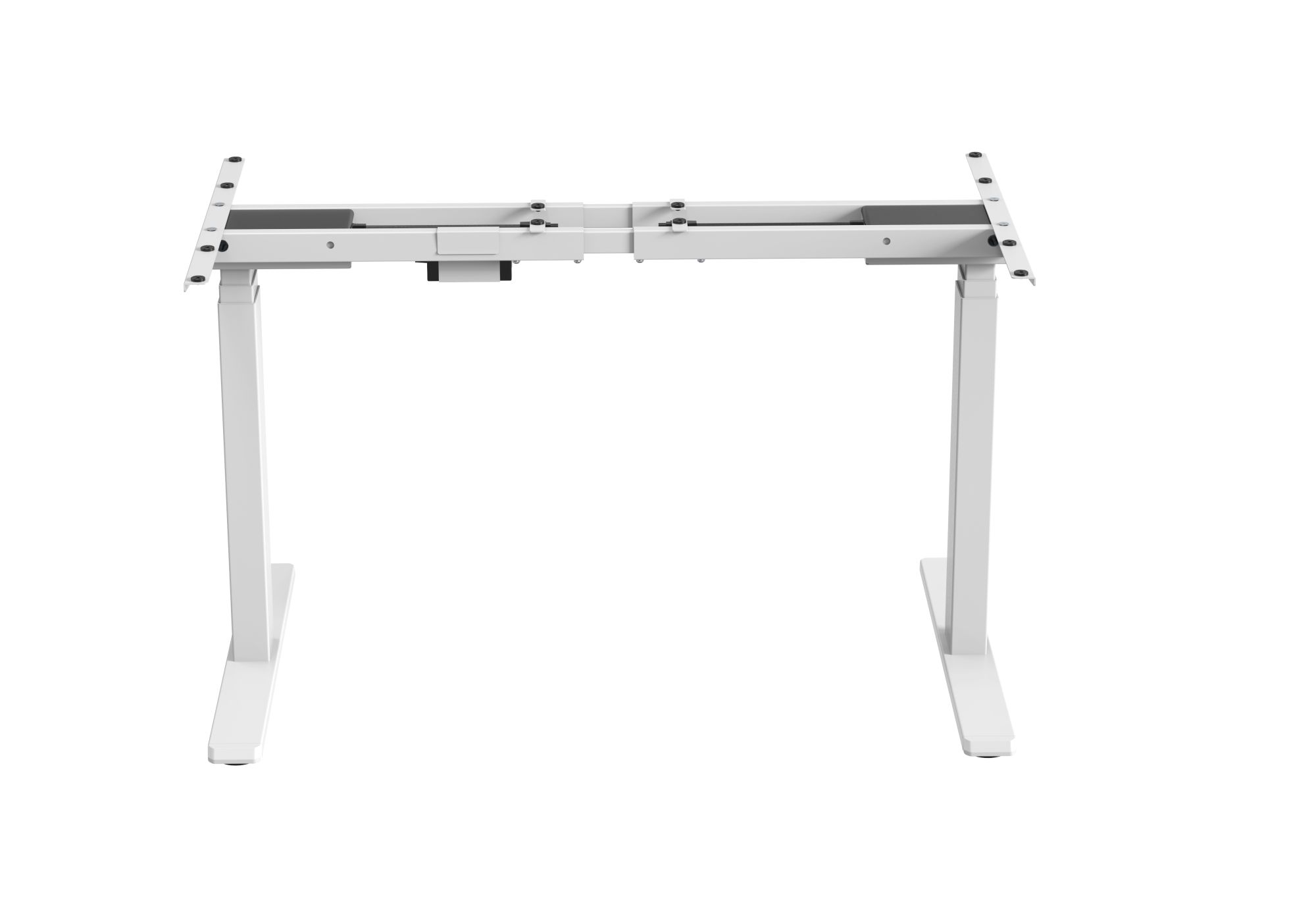 Kenson getupdesk duo electric frame, white - Bilde 4