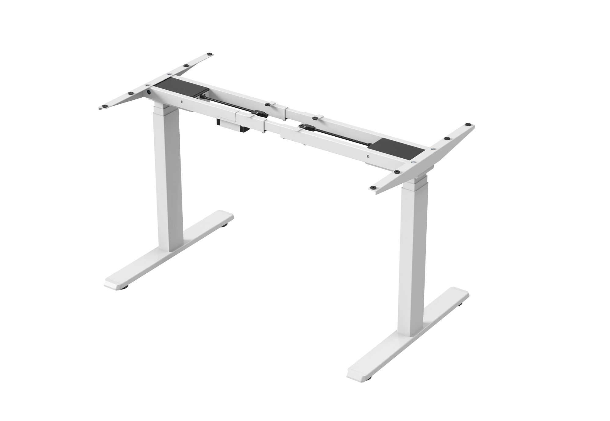 Kenson getupdesk duo electric frame, white - Bilde 5