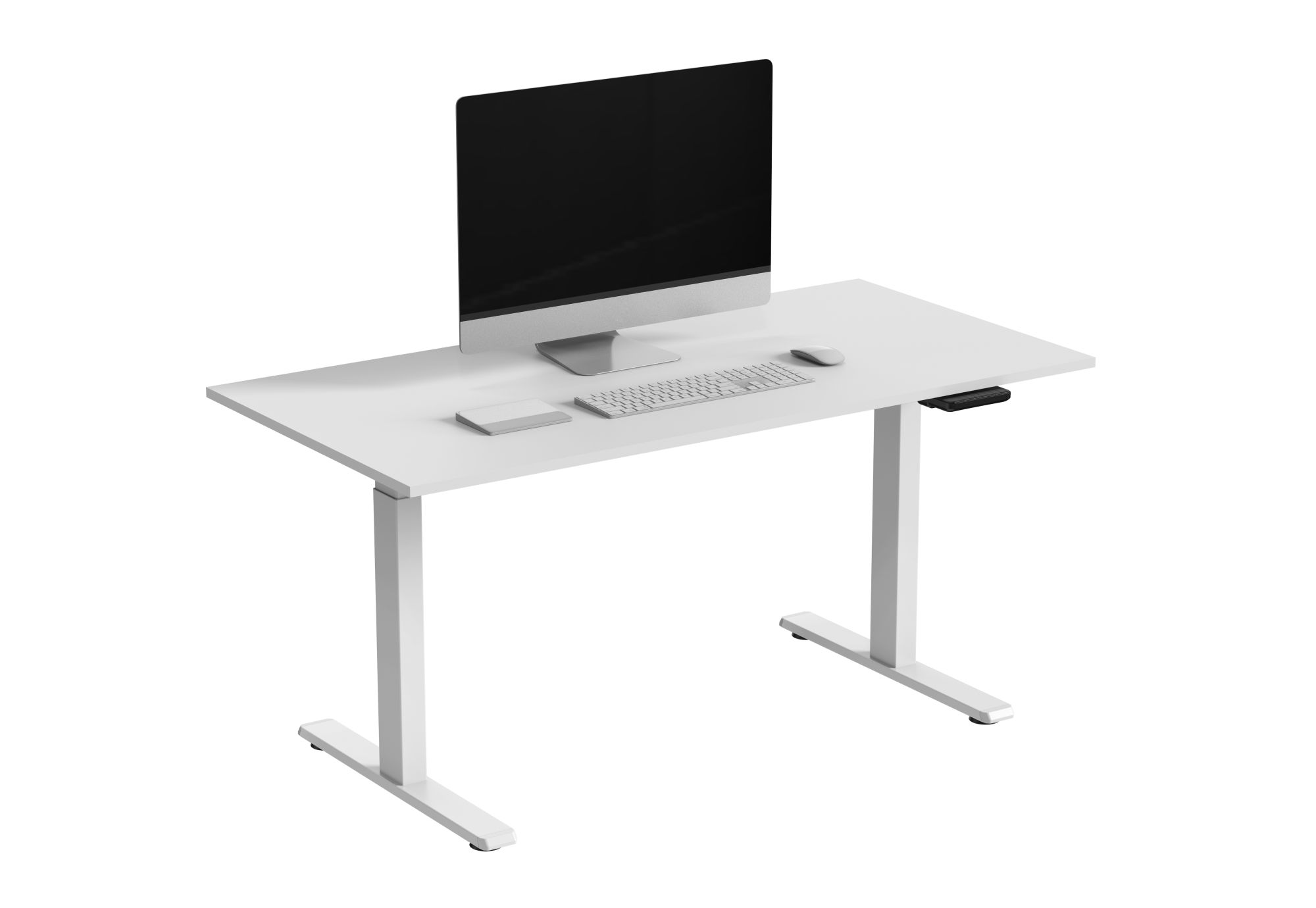 Kenson getupdesk duo electric frame, white - Bilde 9