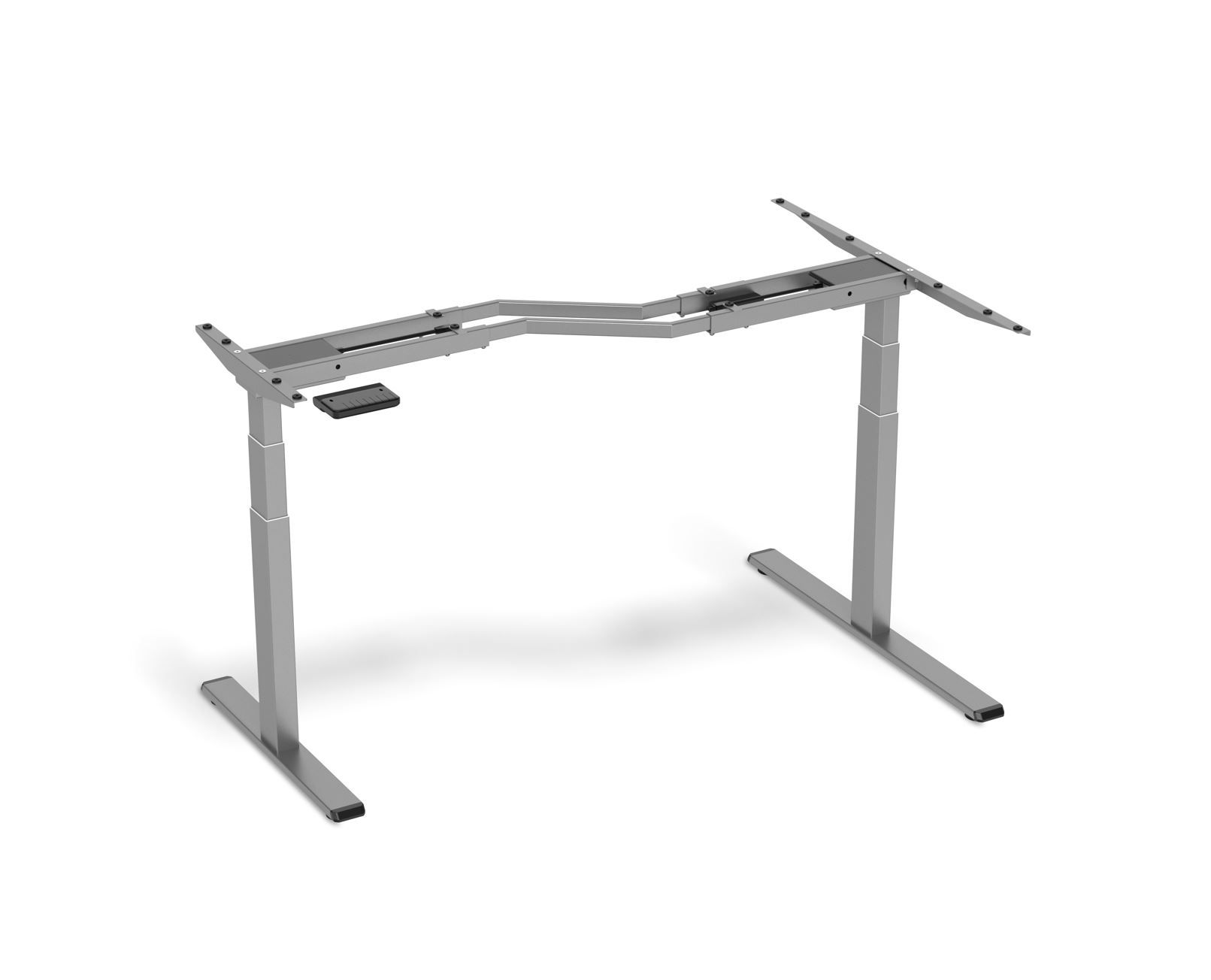 Kenson getupdesk duo z electric frame, grey - Bilde 2