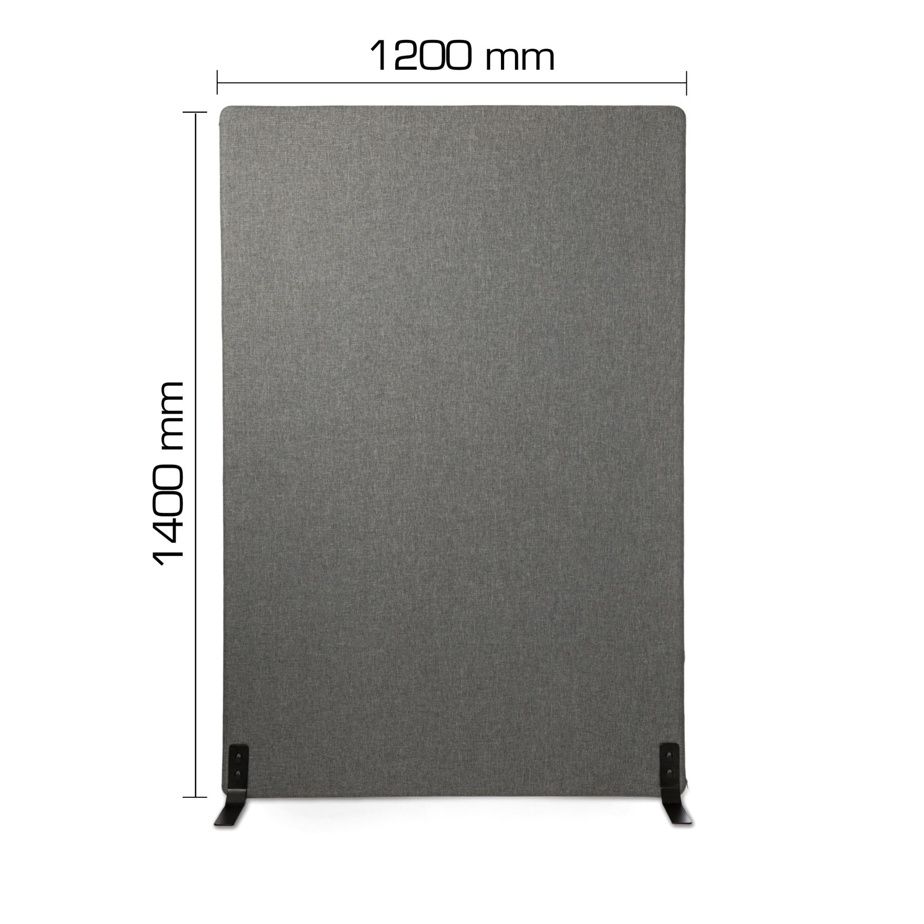 Kenson soundproof floor stand screen grey 1000*1800 mm, savio 09 - Bilde 4