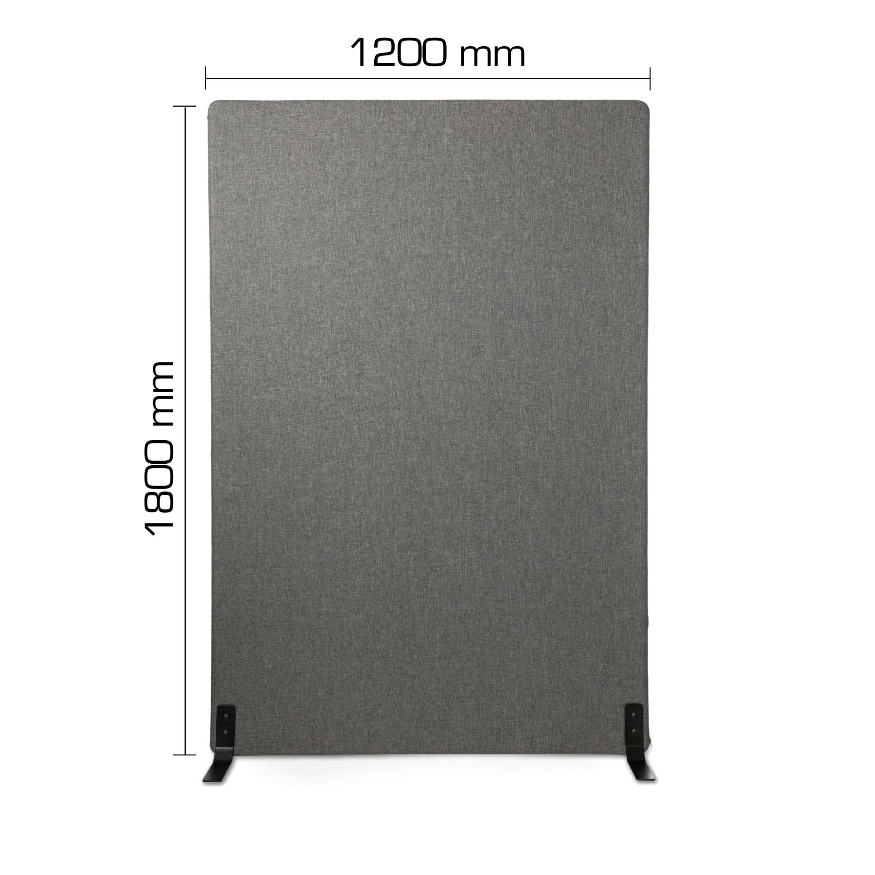 Kenson soundproof floor stand screen grey 1000*1800 mm, savio 09 - Bilde 6
