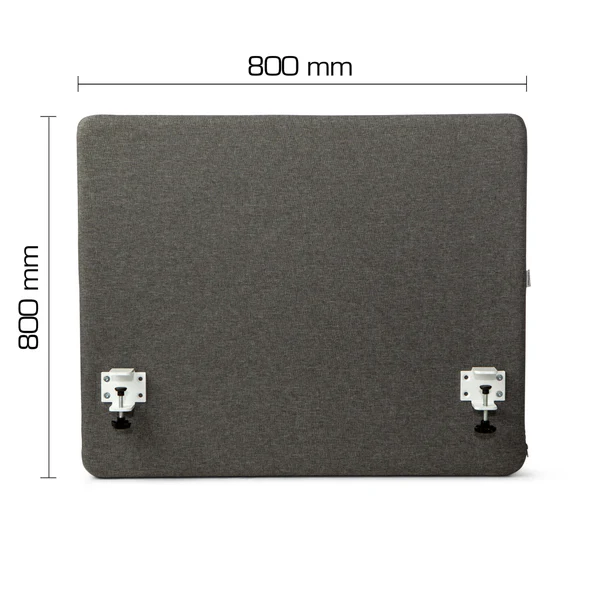 Kenson soundproof table top screen grey 800*800 mm, savio 09
