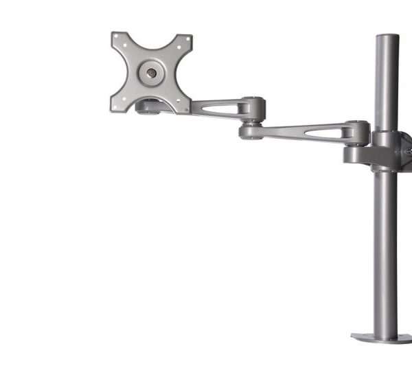 Kenson monitor arm pole mount 7220a silver