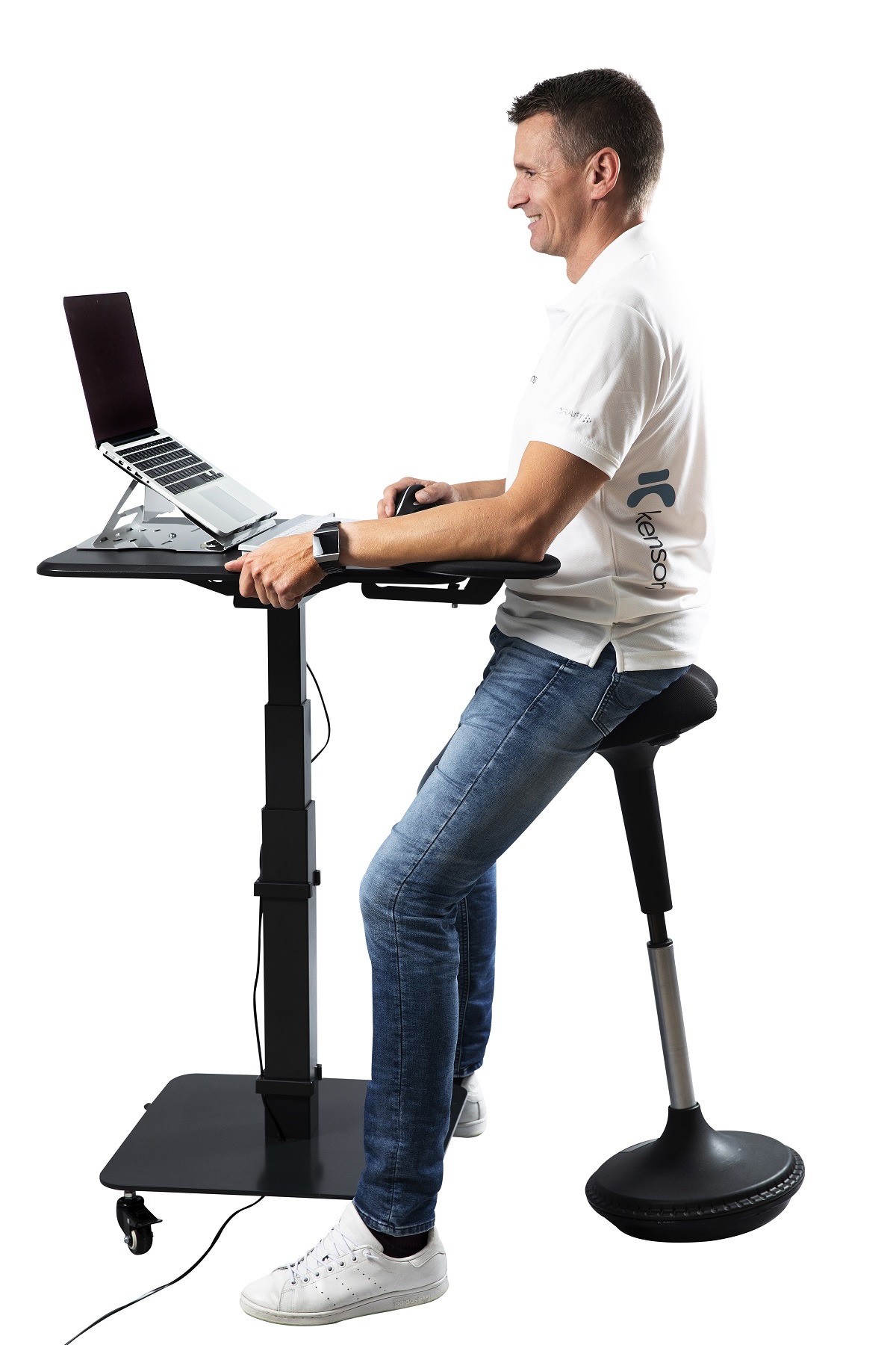 Getupdesk single, black - Bilde 7