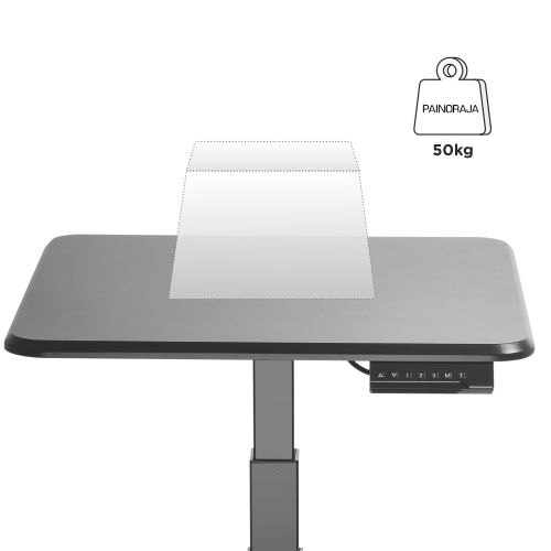 Getupdesk single, black - Bilde 8