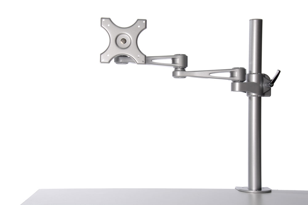 Kenson monitor arm pole mount 7220a silver - Bilde 7