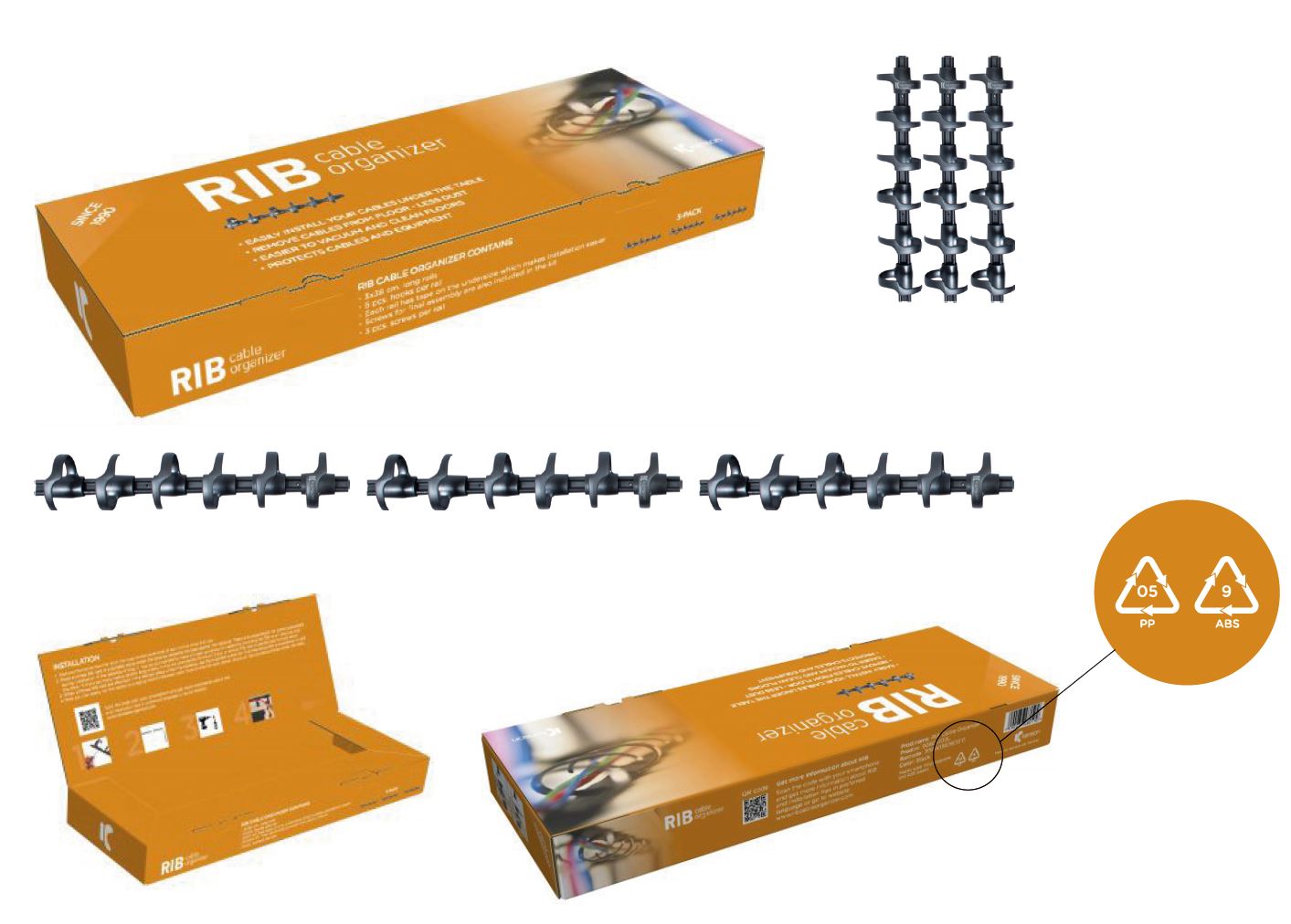 Rib cable organizer - Bilde 11