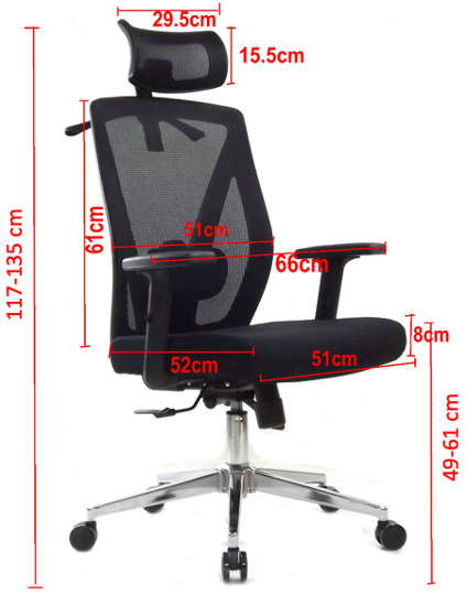 Kenson tera kontorstol - Bilde 7