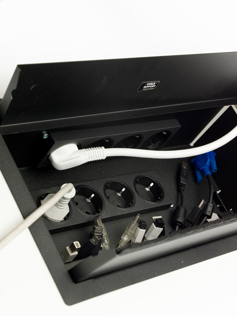 Kenson cable support conference - pakke, sort - Bilde 7