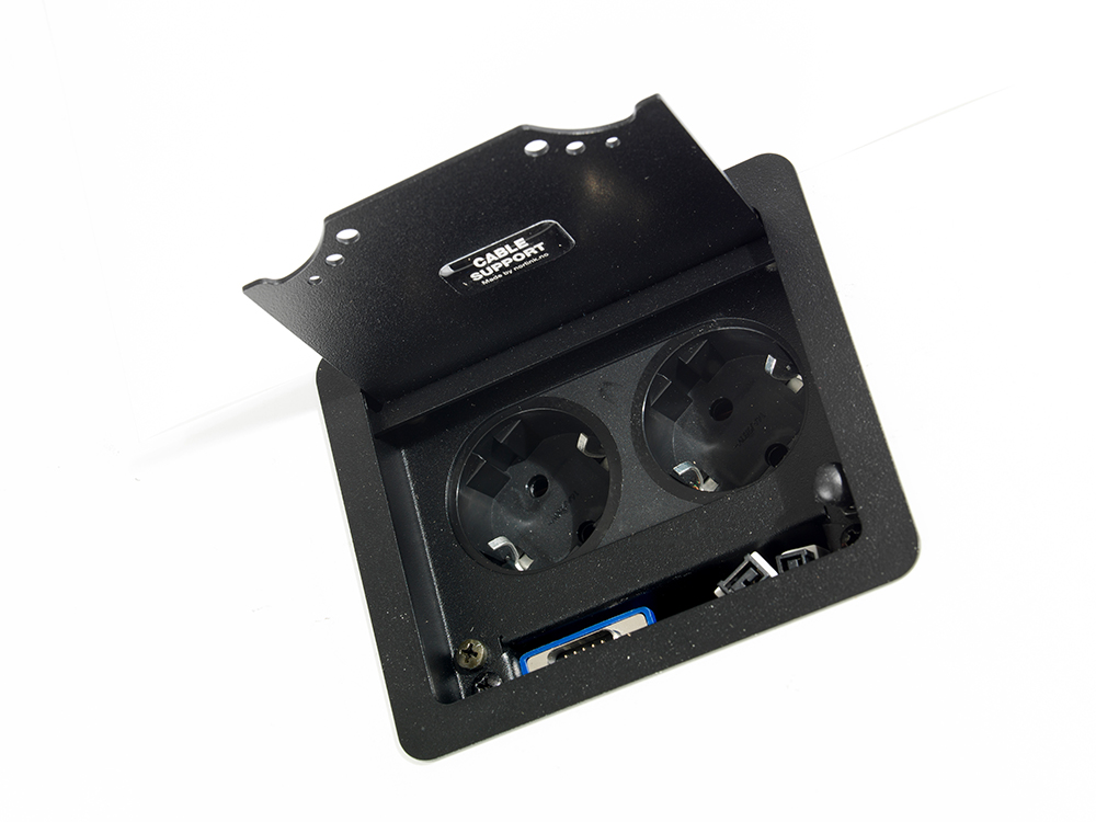 Kenson cable support micro – pakke, sort - Bilde 3