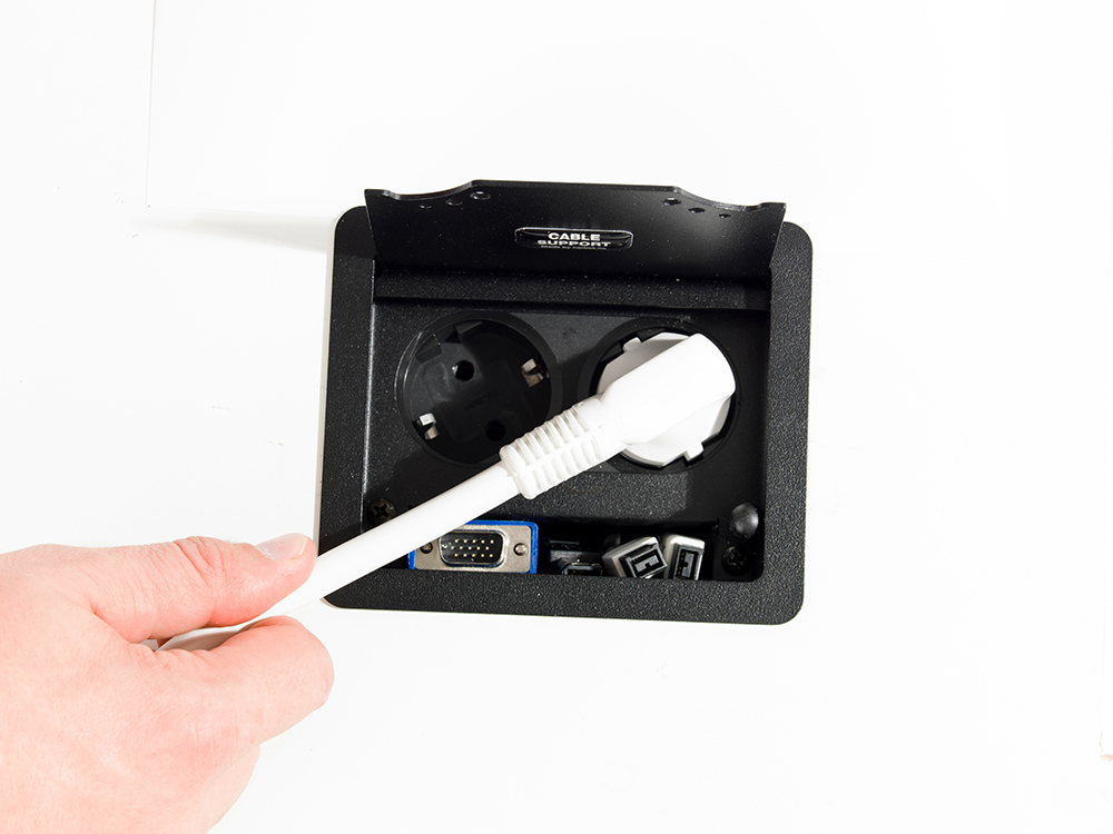 Kenson cable support micro – pakke, sort - Bilde 4