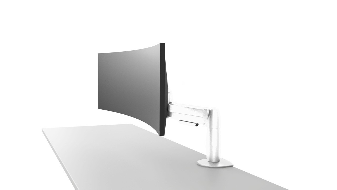 Adapt Spacearm heavy duty pro s1 hvit - opp til 49"