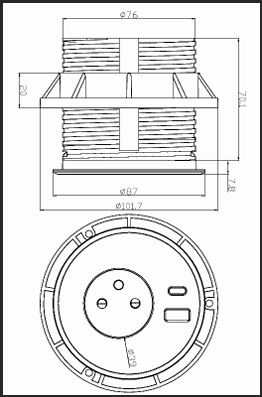 Desktop 7, sort - Bilde 3