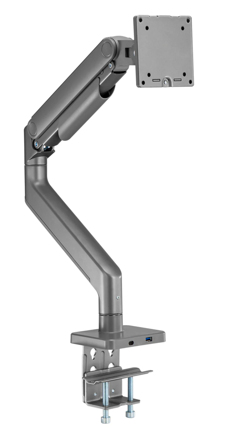 Kenson EF Heavy Duty monitorarm gas 49", mørk grå - Bilde 2